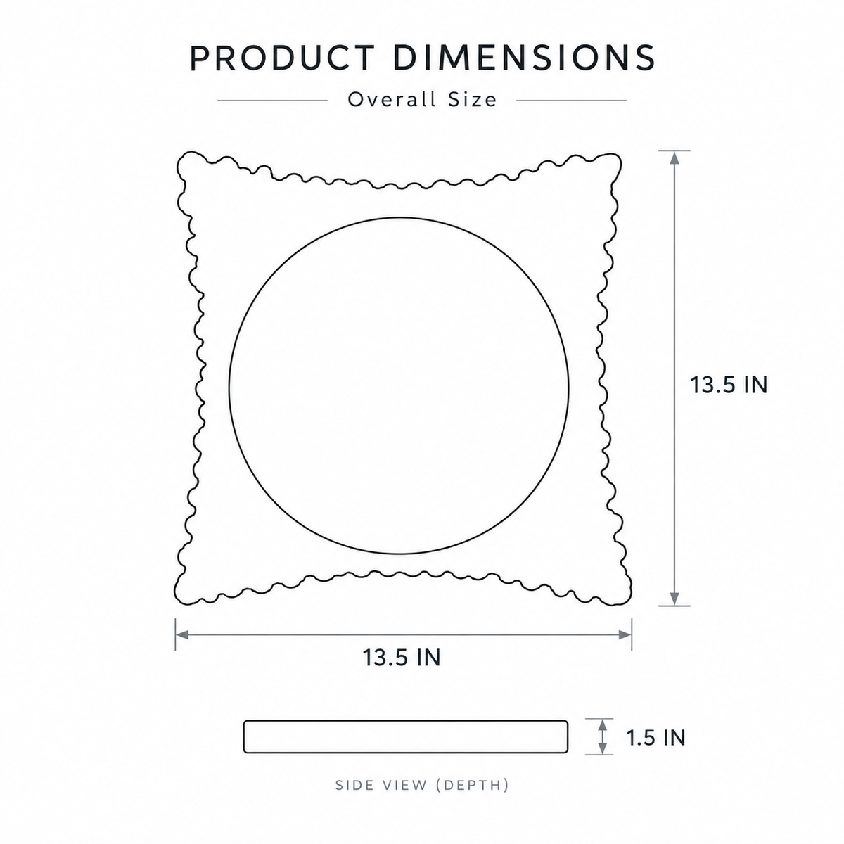 Pine Crown Wall Clock
